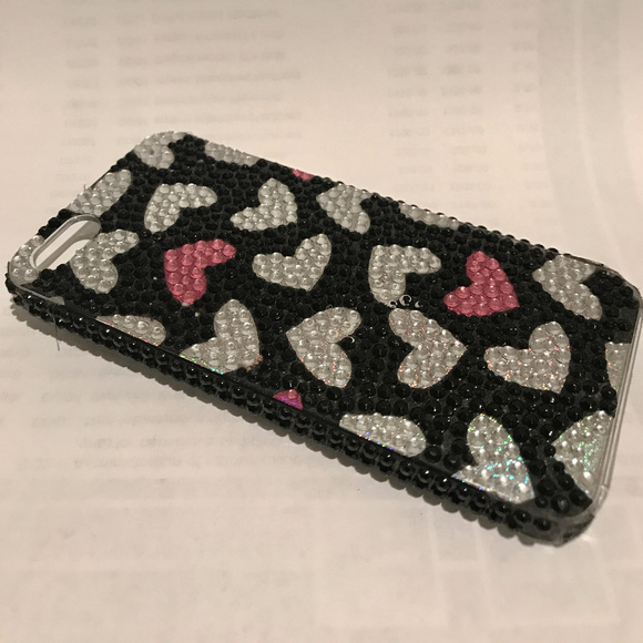Heard Rhinestones cover/case for IPhone 5 - Picture 1 of 8